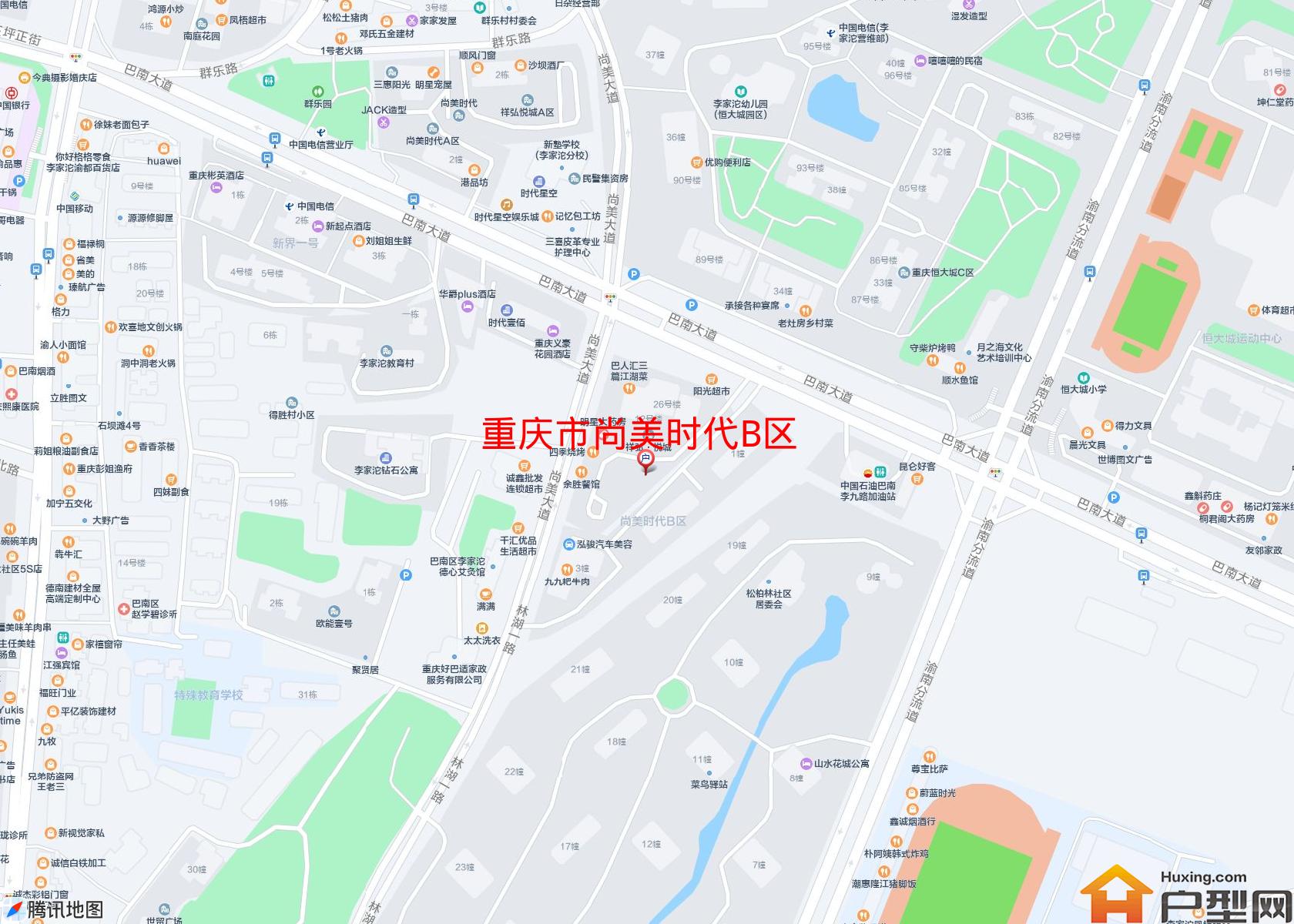 尚美时代B区小区 - 户型网