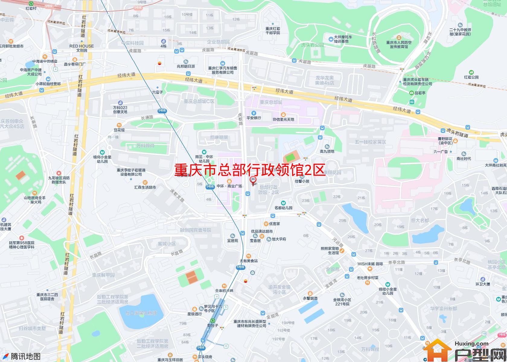 总部行政领馆2区小区 - 户型网