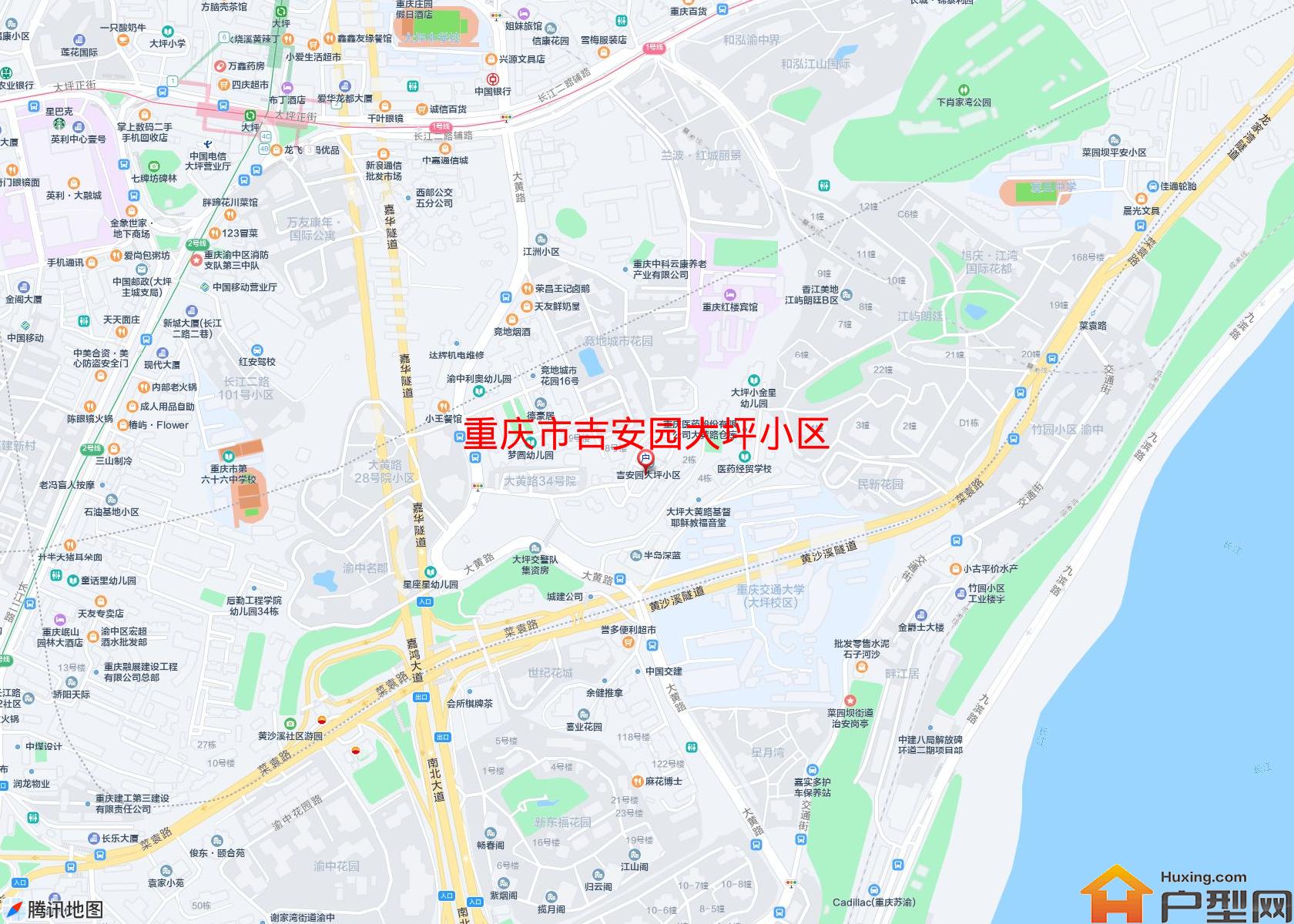 吉安园大坪小区小区 - 户型网