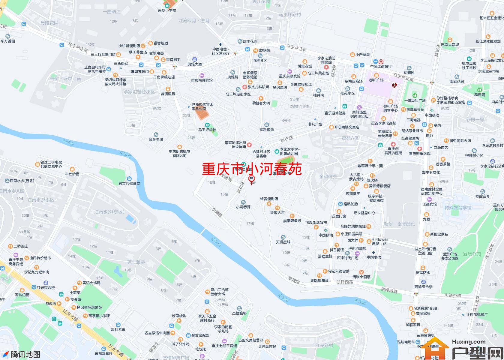 小河春苑小区 - 户型网