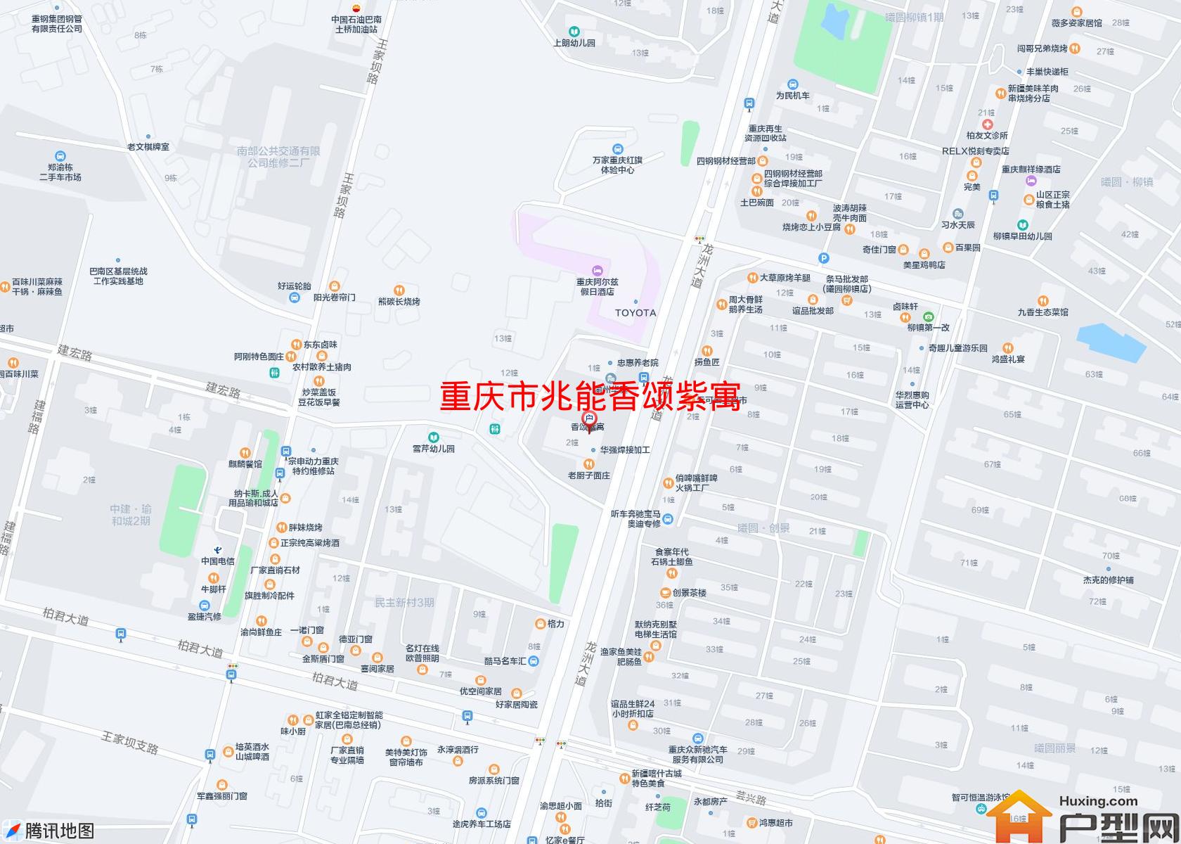 兆能香颂紫寓小区 - 户型网