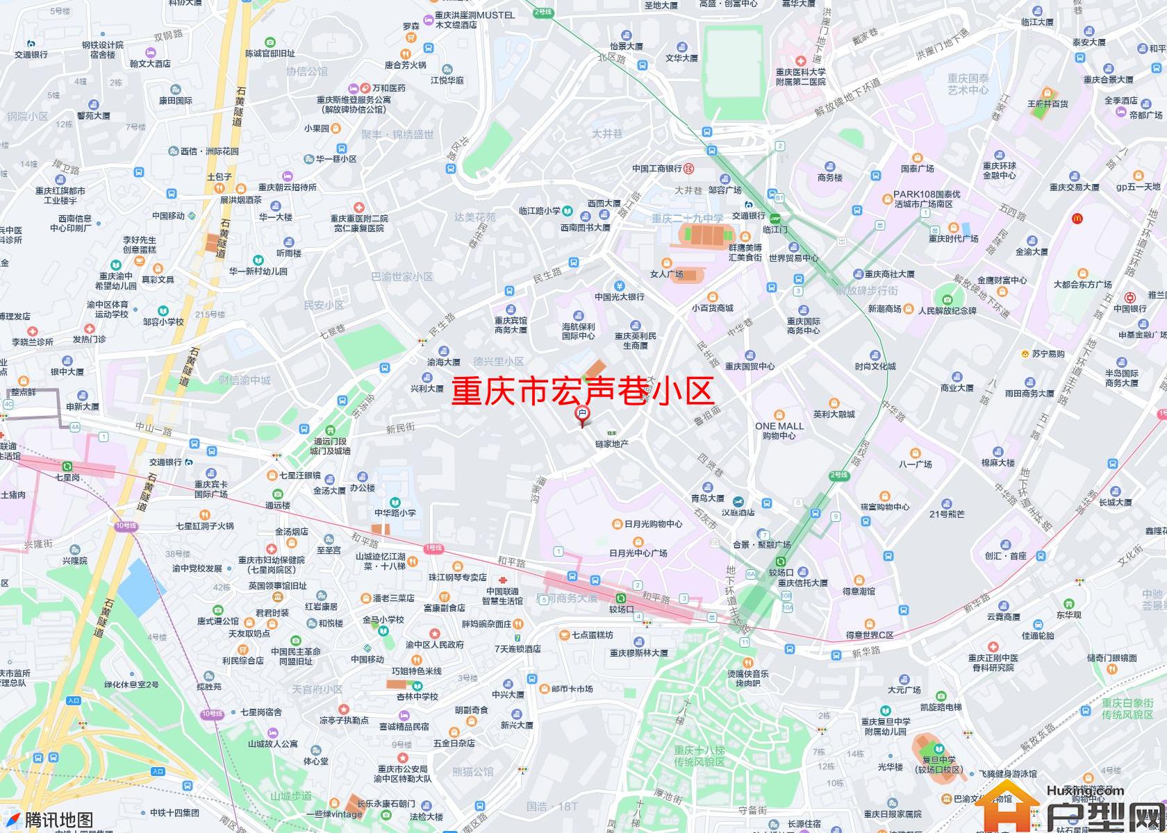 宏声巷小区小区 - 户型网
