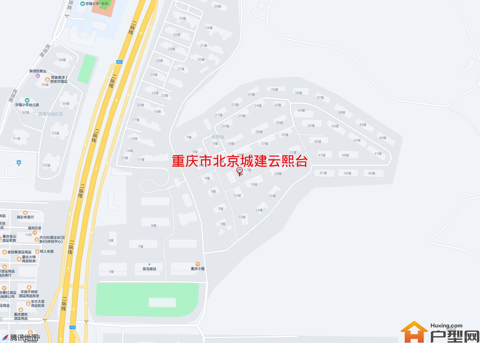 北京城建云熙台小区 - 户型网