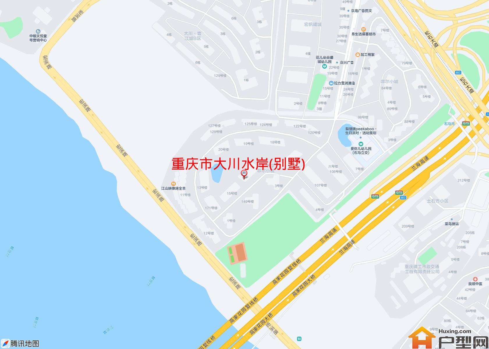 大川水岸(别墅)小区 - 户型网