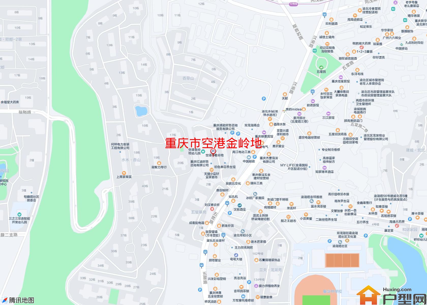 空港金岭地小区 - 户型网