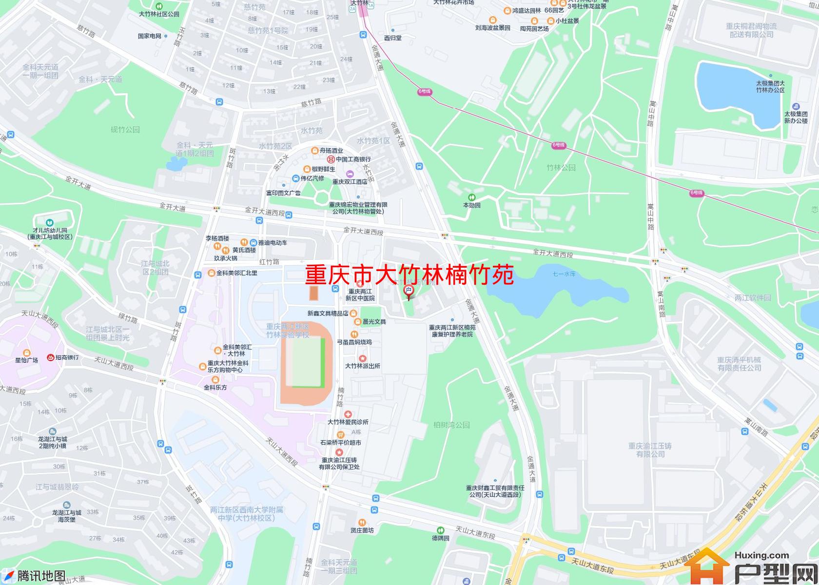 大竹林楠竹苑小区 - 户型网