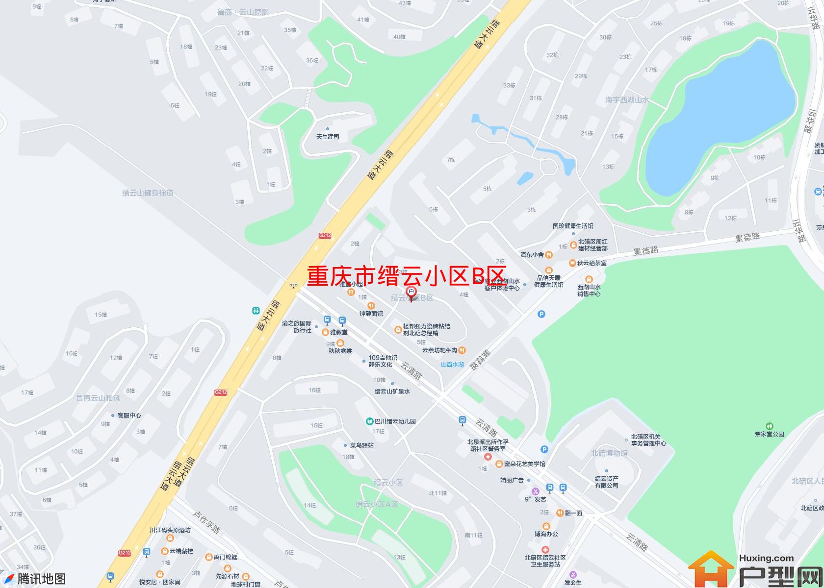 缙云小区B区小区 - 户型网