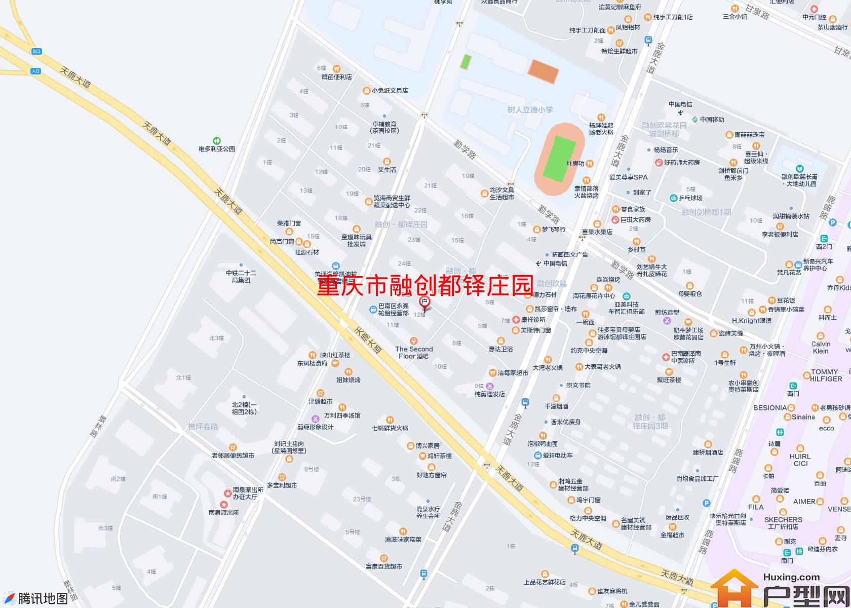 融创都铎庄园小区 - 户型网