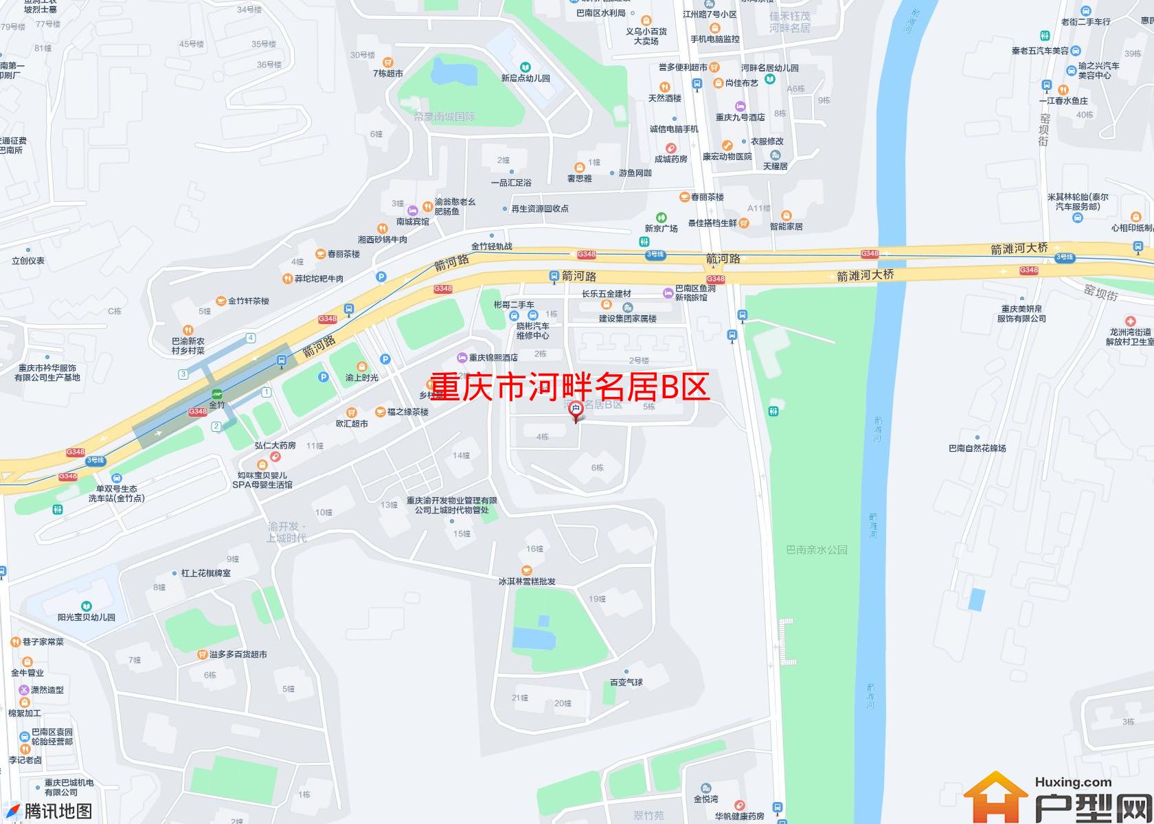 河畔名居B区小区 - 户型网