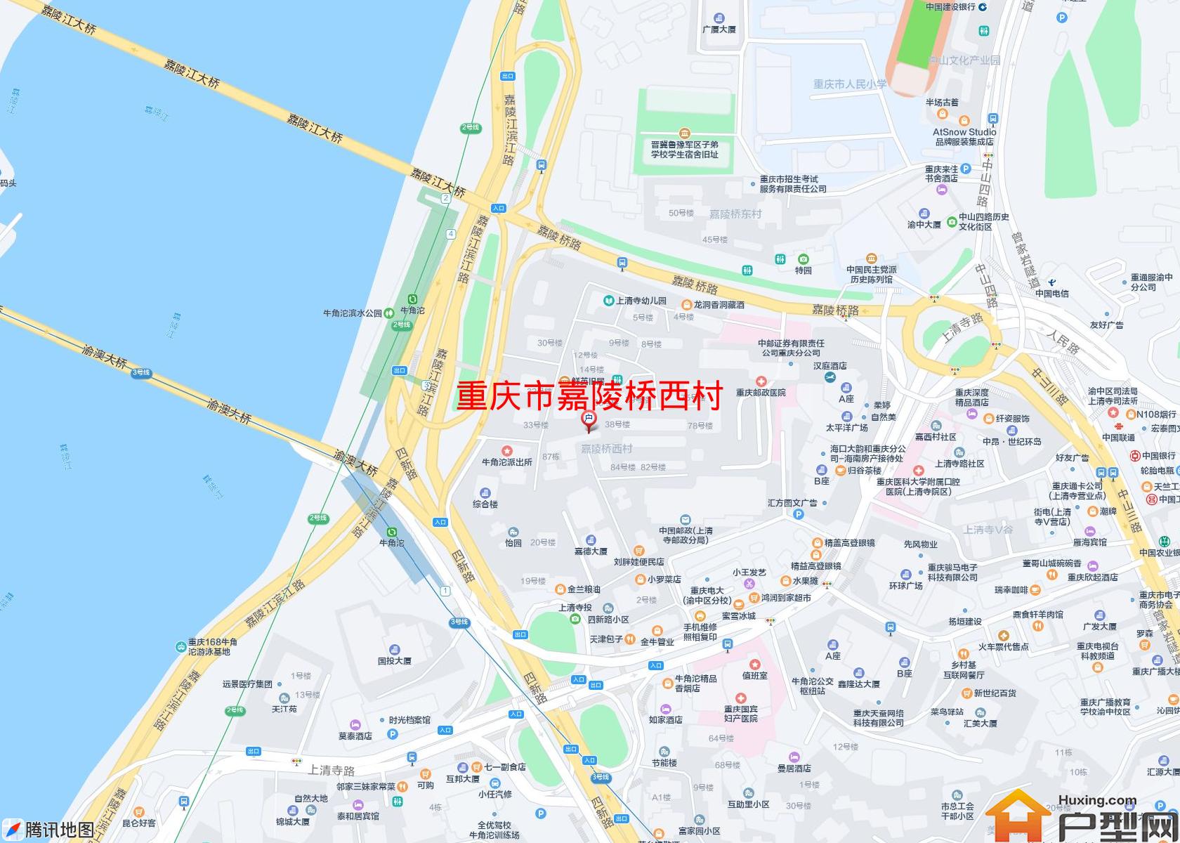 嘉陵桥西村小区 - 户型网