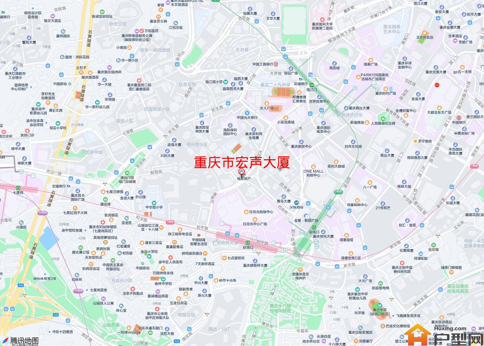 宏声大厦小区 - 户型网