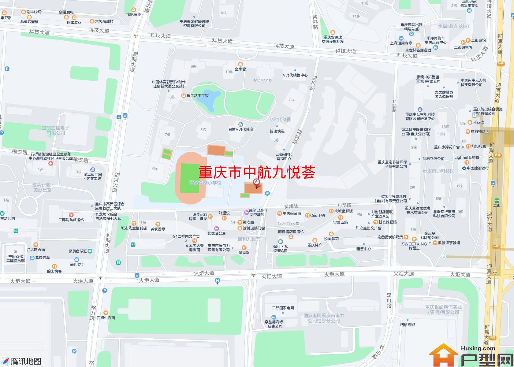 中航九悦荟小区 - 户型网