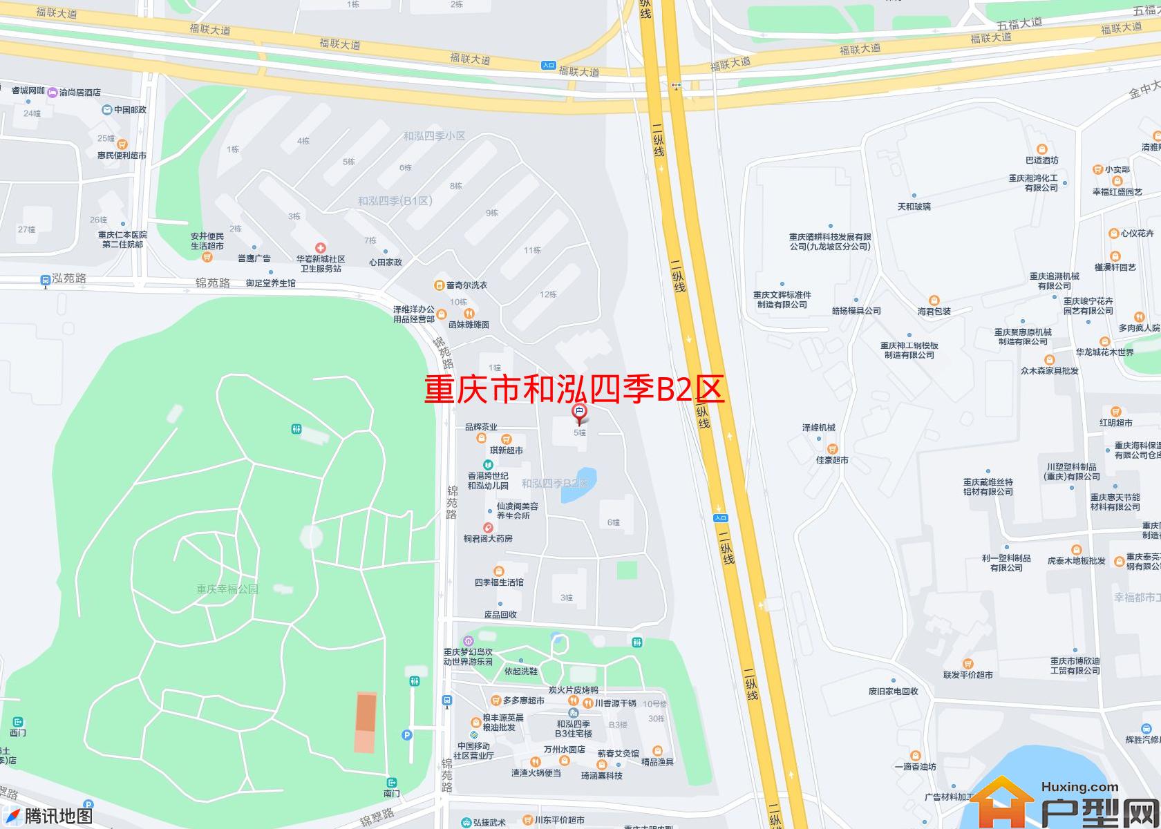 和泓四季B2区小区 - 户型网