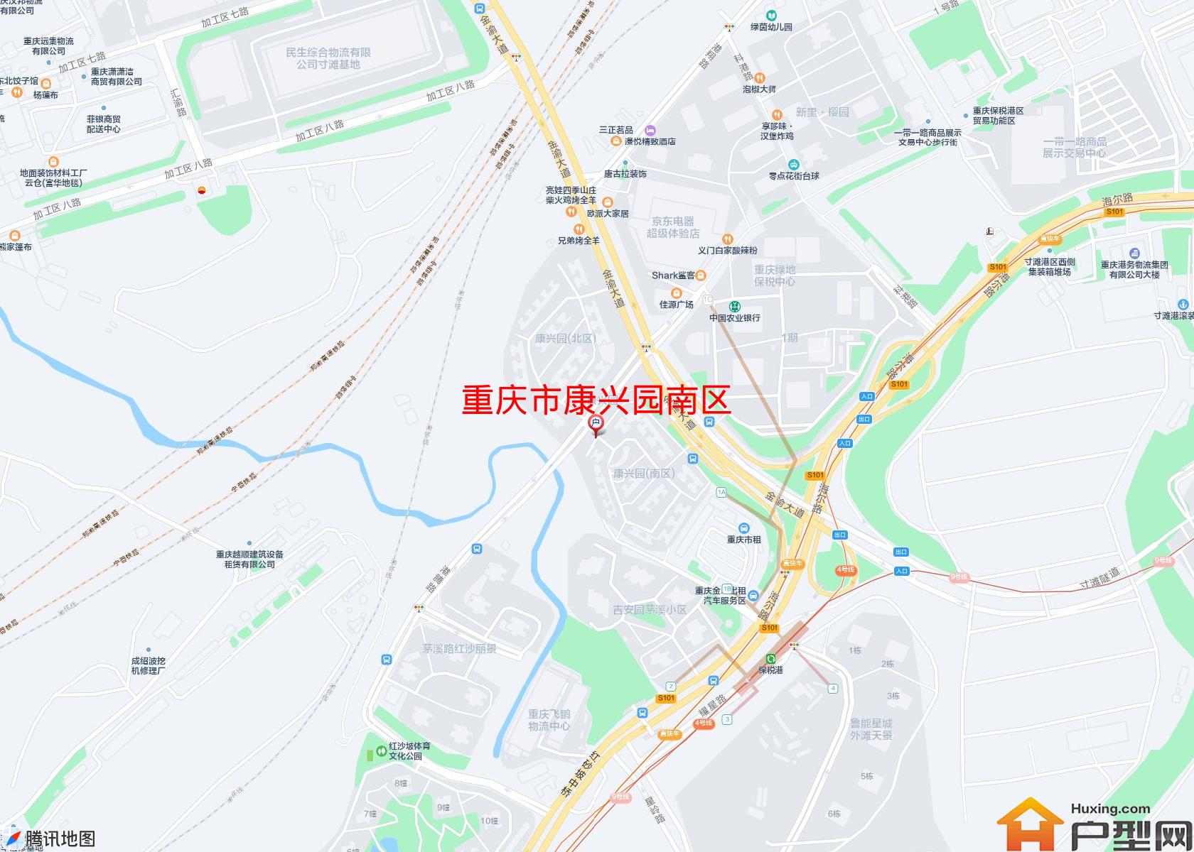 康兴园南区小区 - 户型网