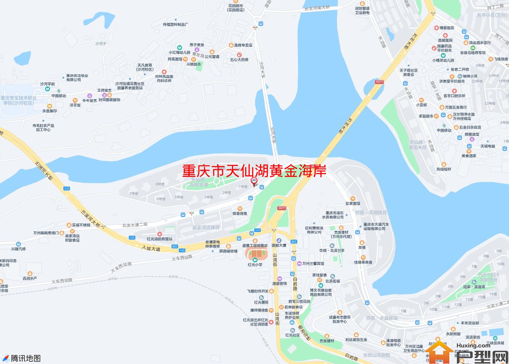 天仙湖黄金海岸小区 - 户型网