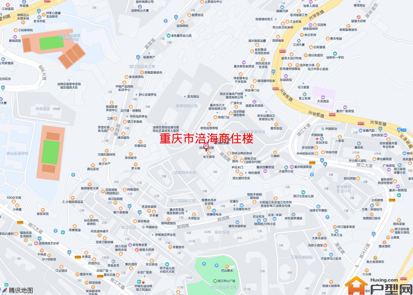 涪海商住楼小区 - 户型网