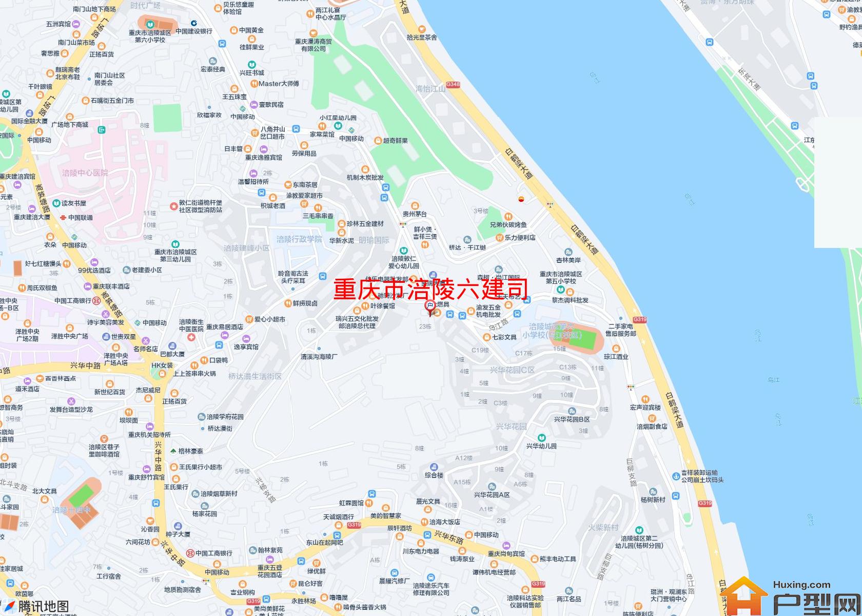 涪陵六建司小区 - 户型网