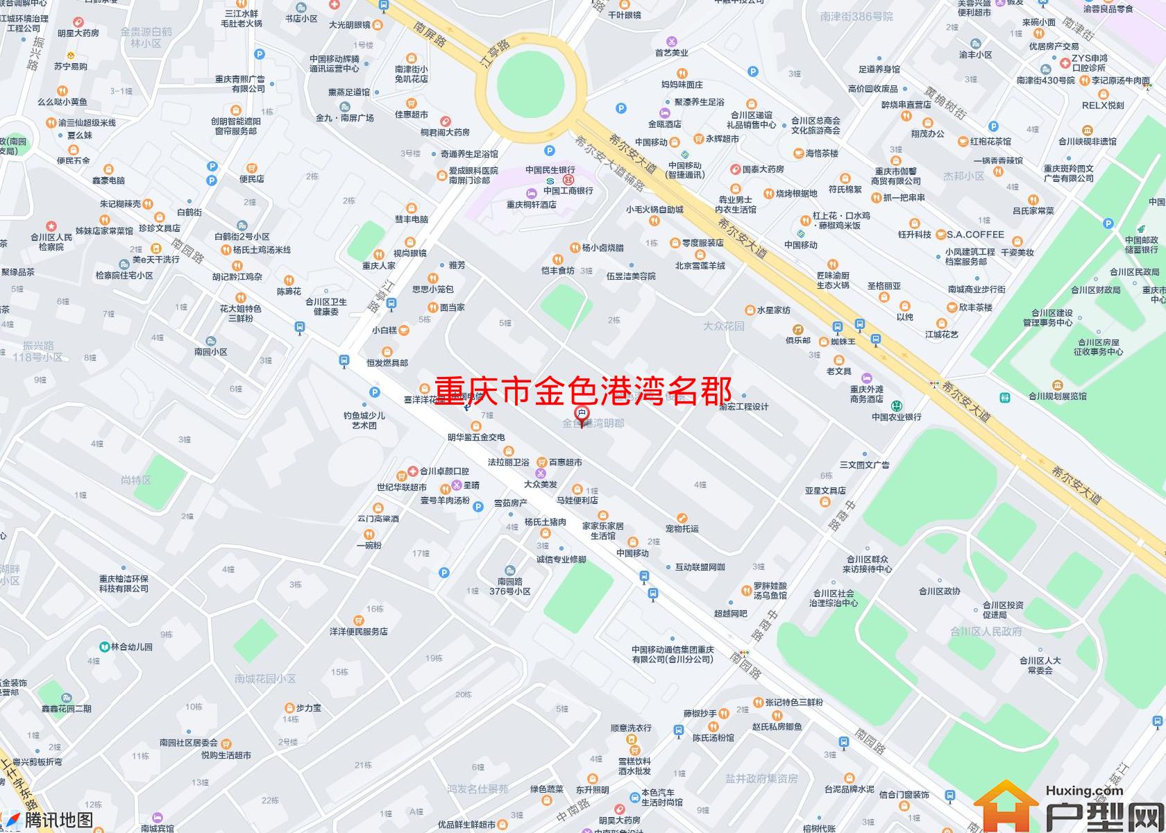 金色港湾名郡小区 - 户型网