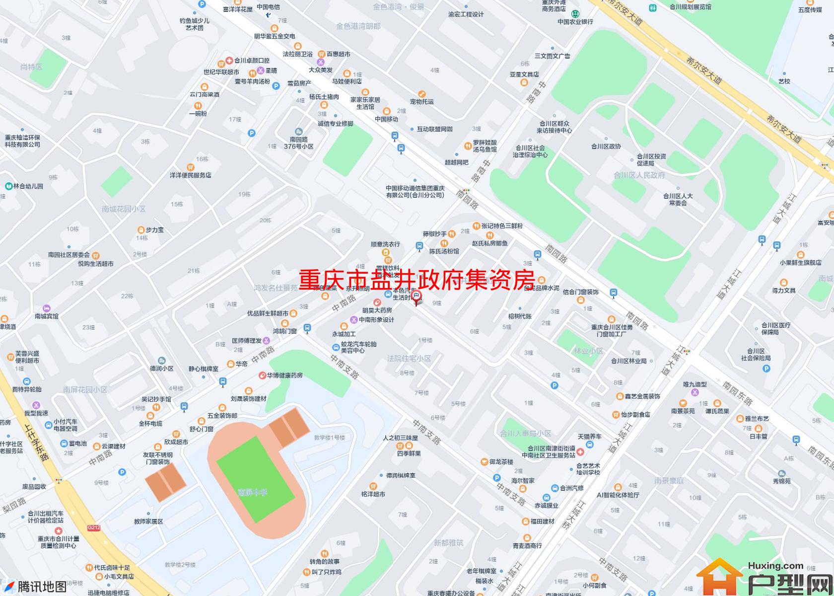 盐井政府集资房小区 - 户型网