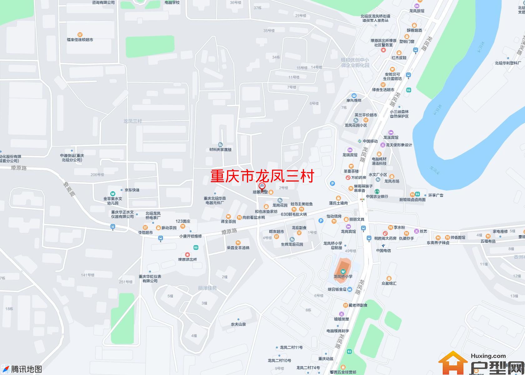 龙凤三村小区 - 户型网