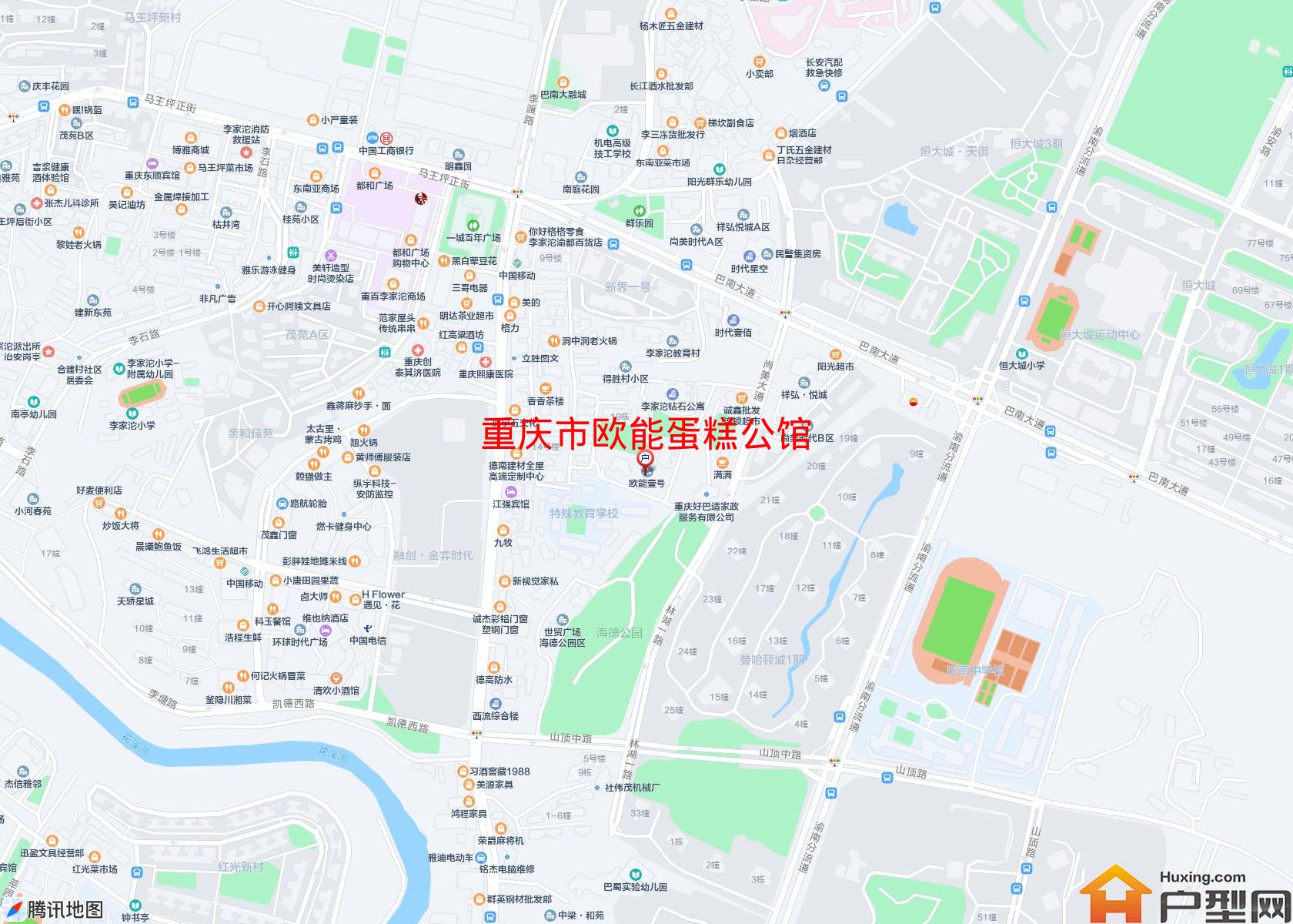 欧能蛋糕公馆小区 - 户型网