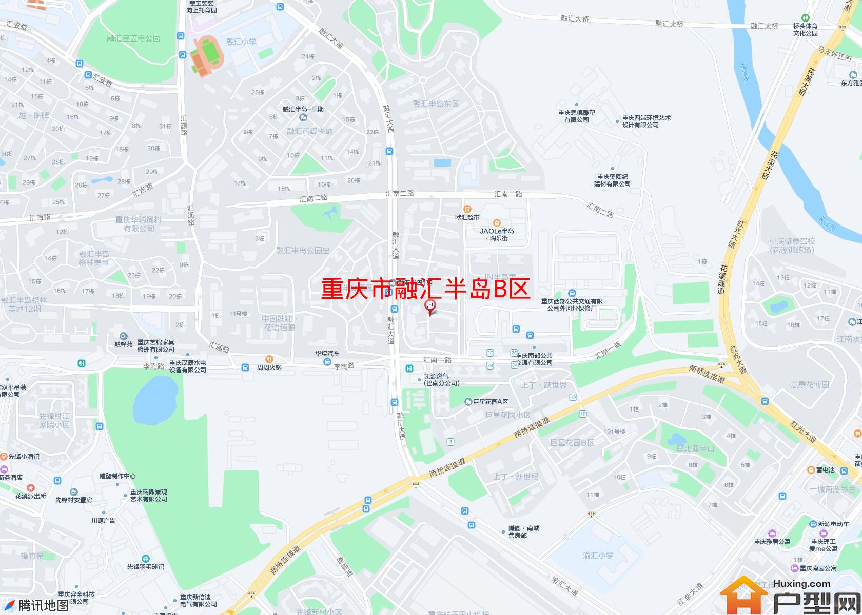 融汇半岛B区小区 - 户型网