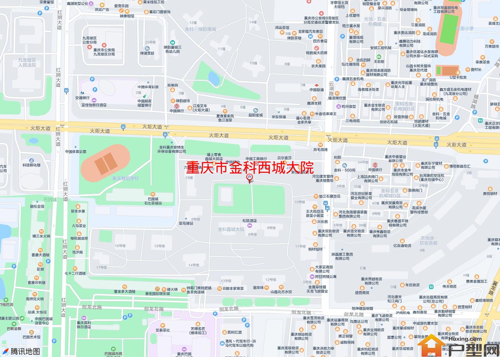 金科西城大院小区 - 户型网 金科西城大院小区 - 户型网