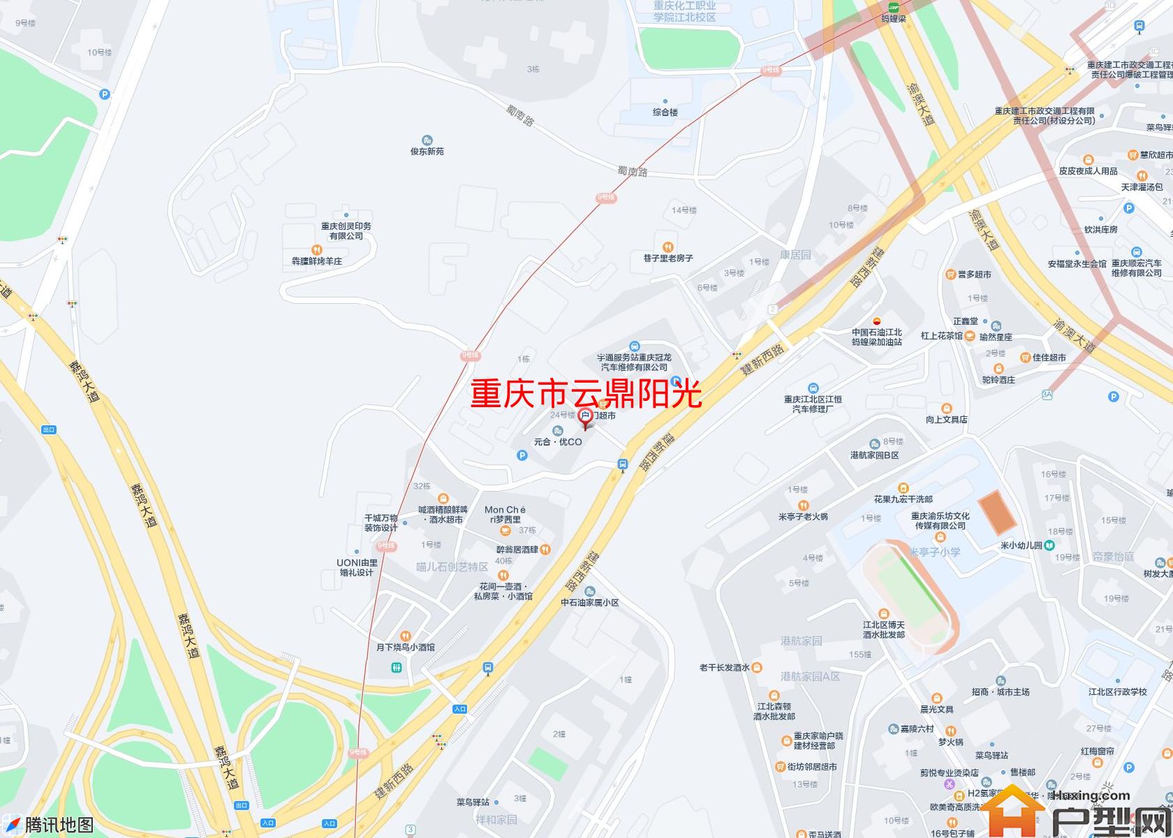 云鼎阳光小区 - 户型网