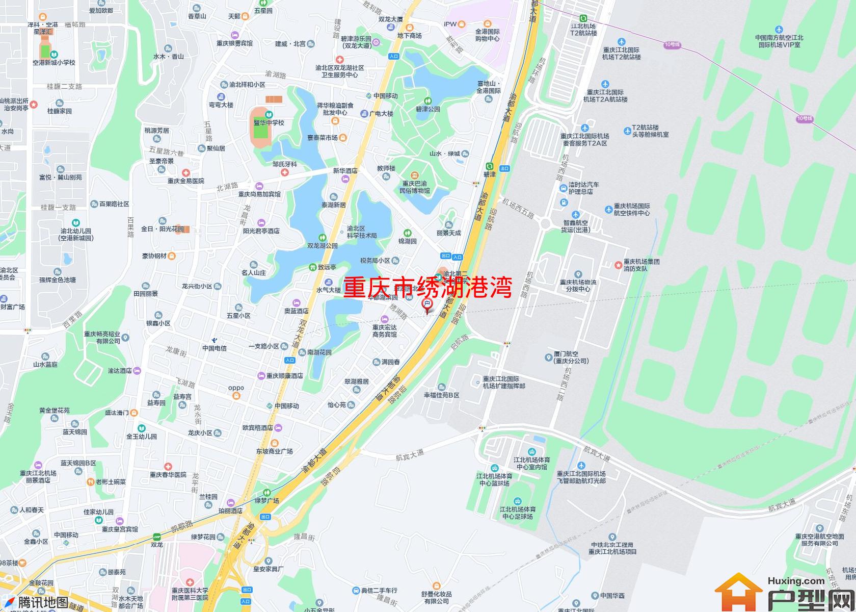绣湖港湾小区 - 户型网