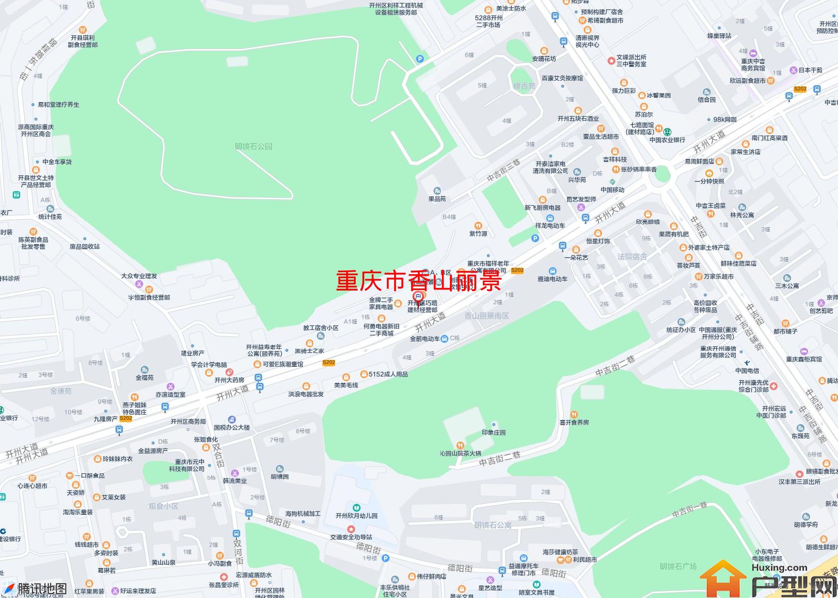 香山丽景小区 - 户型网