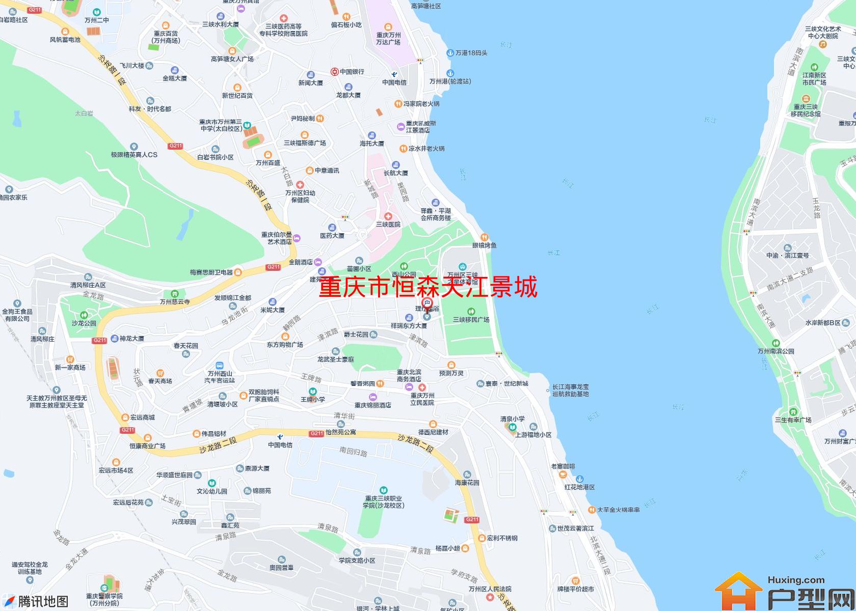 恒森天江景城小区 - 户型网