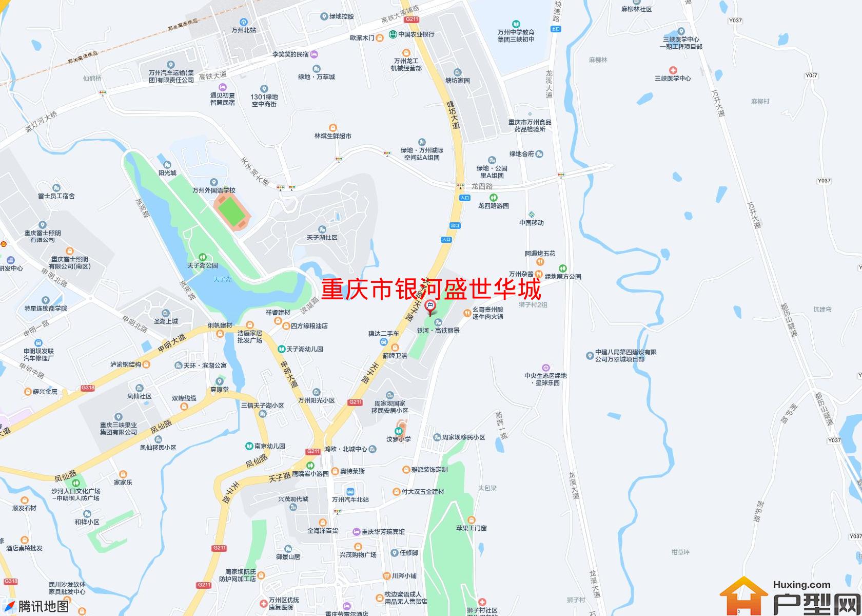 银河盛世华城小区 - 户型网