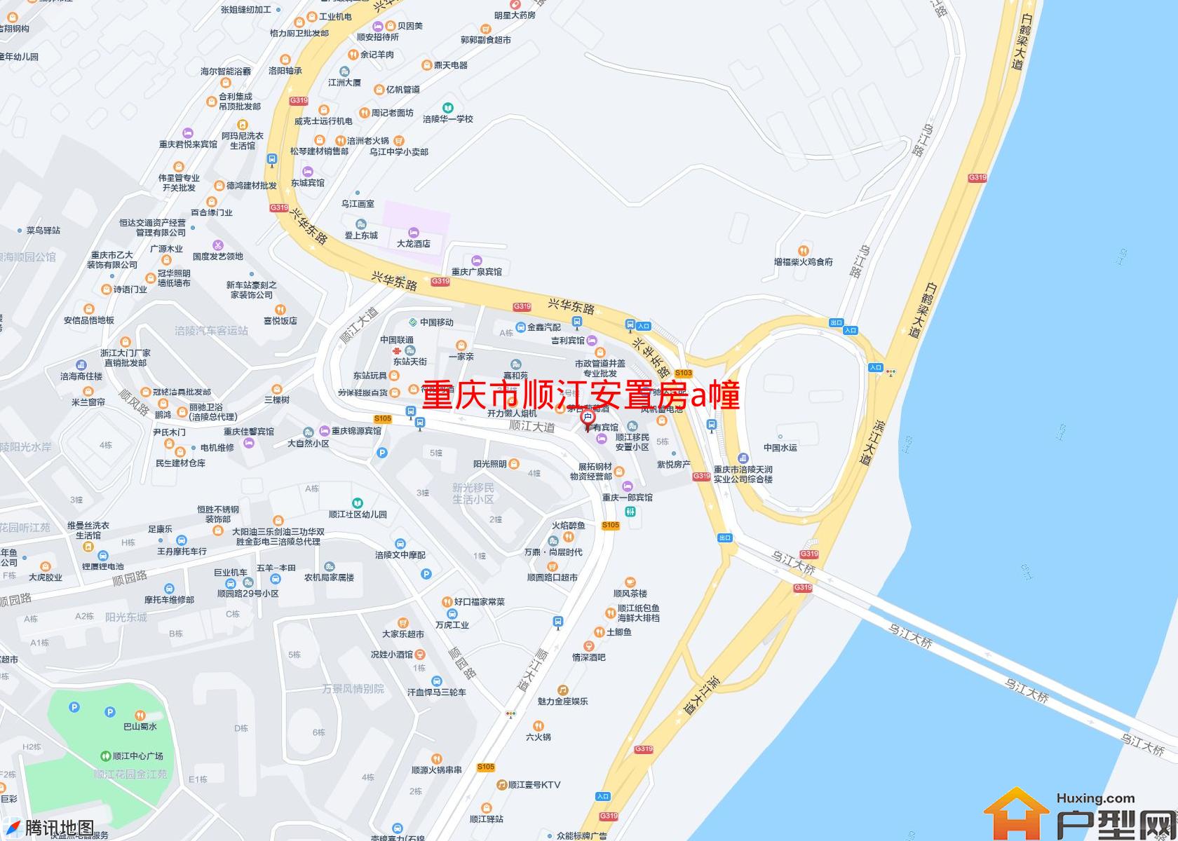 顺江安置房a幢小区 - 户型网