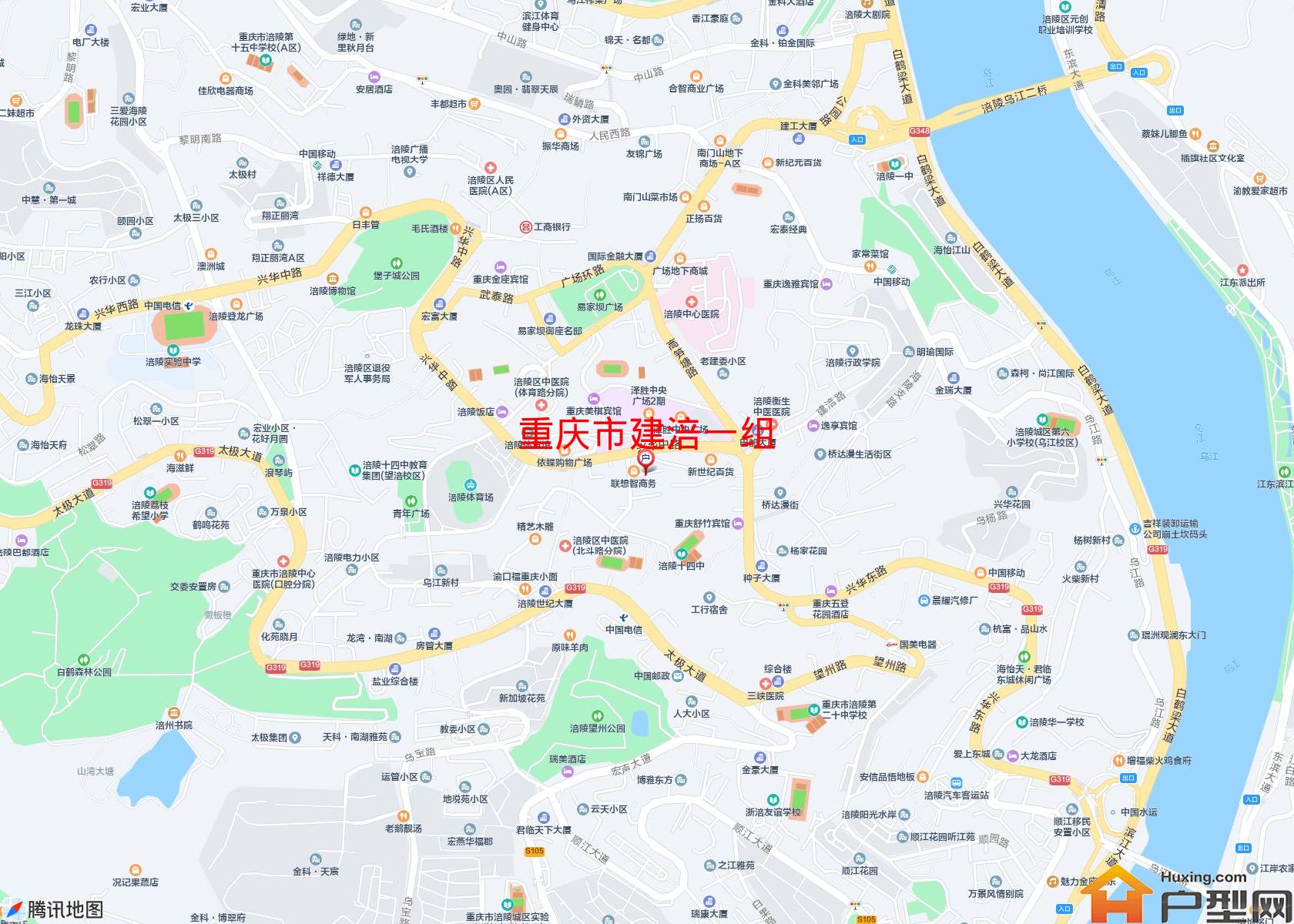 建涪一组小区 - 户型网
