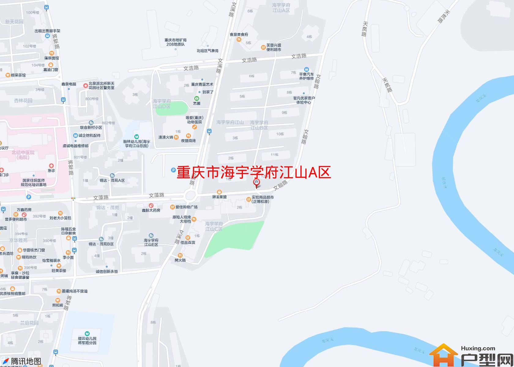 海宇学府江山A区小区 - 户型网