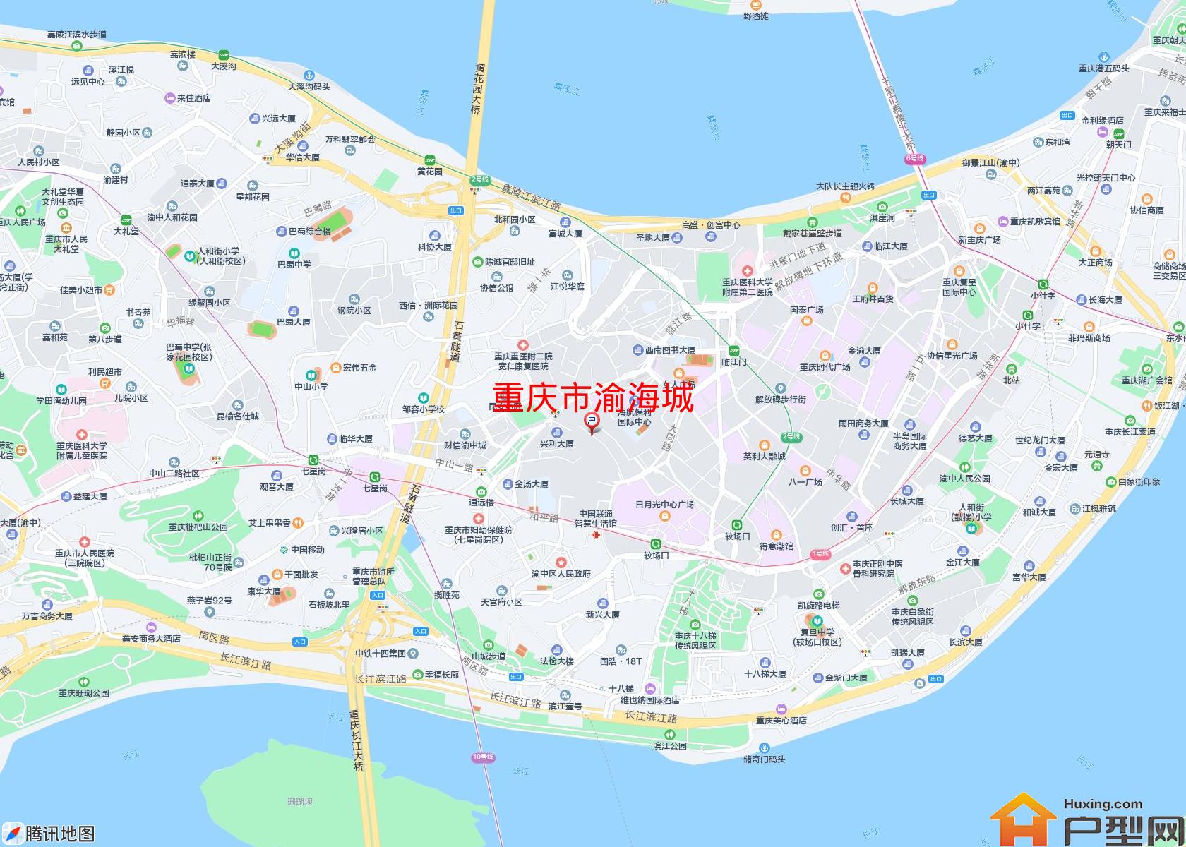 渝海城小区 - 户型网