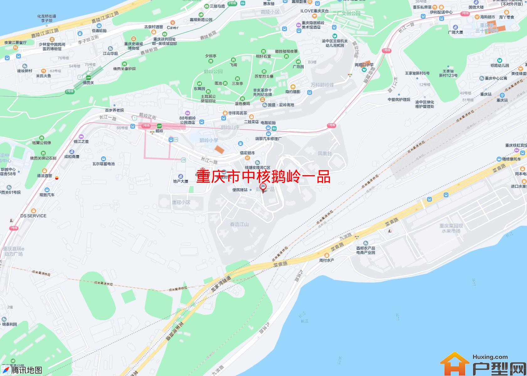 中核鹅岭一品小区 - 户型网