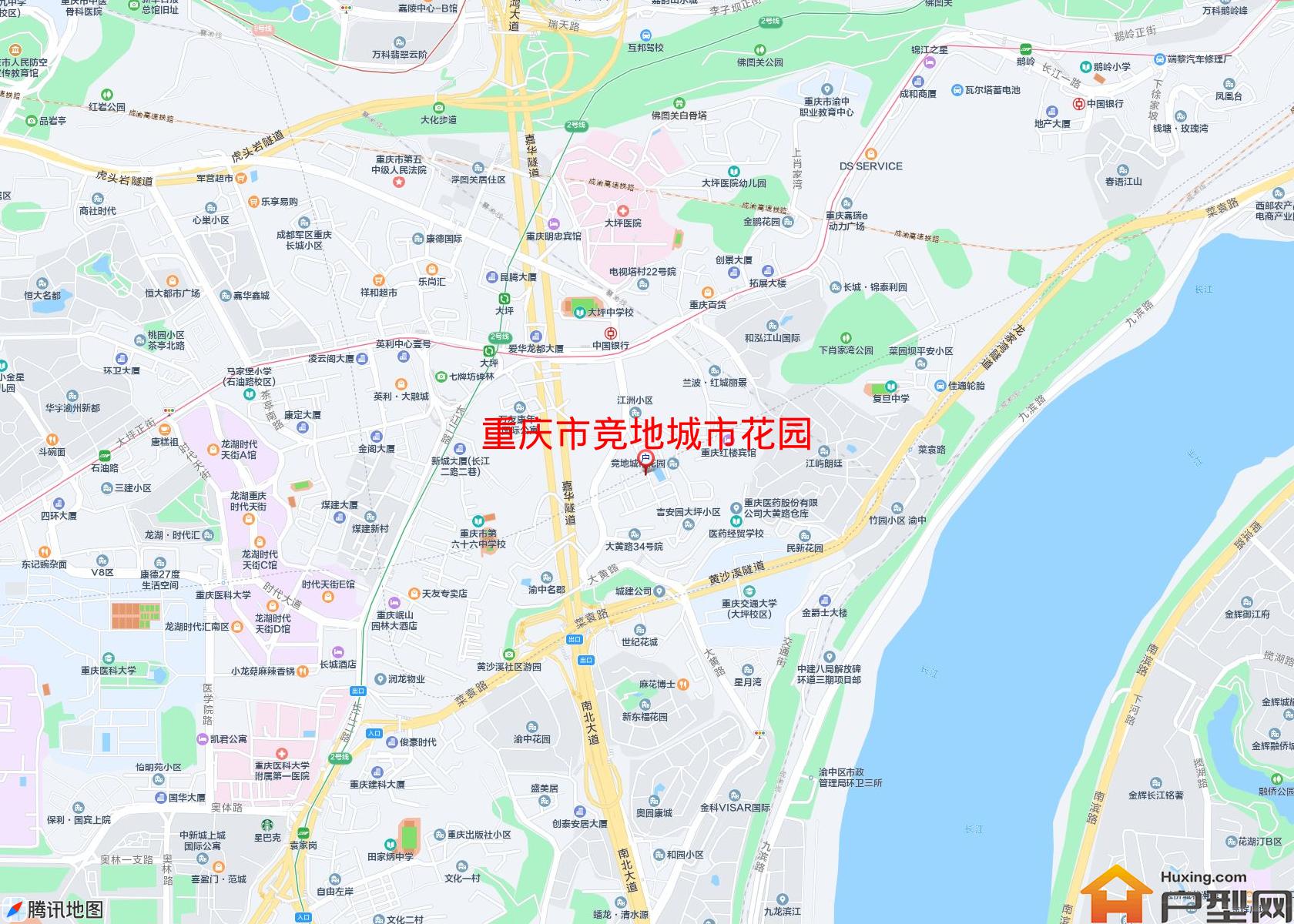 竞地城市花园小区 - 户型网