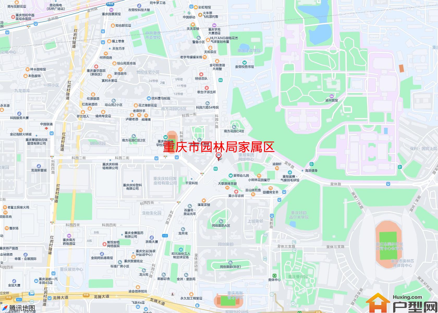 园林局家属区小区 - 户型网