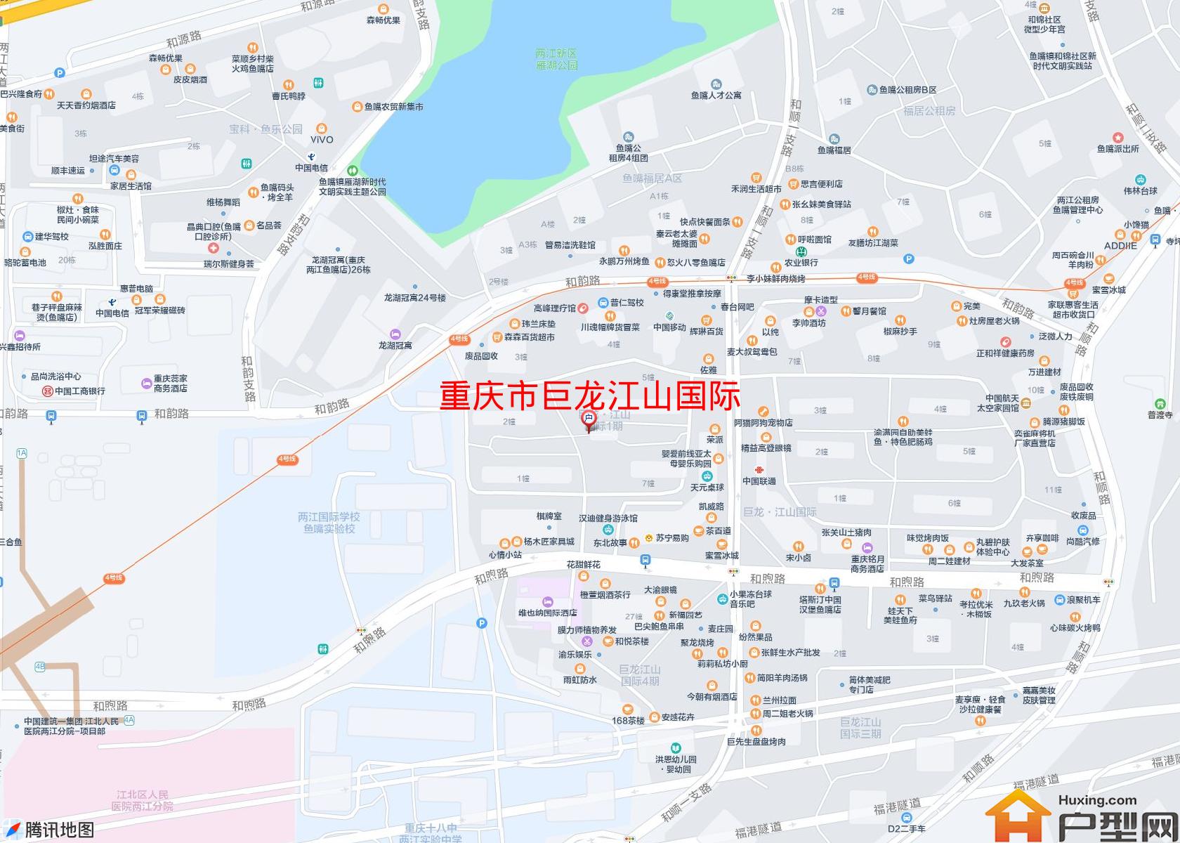 巨龙江山国际小区 - 户型网