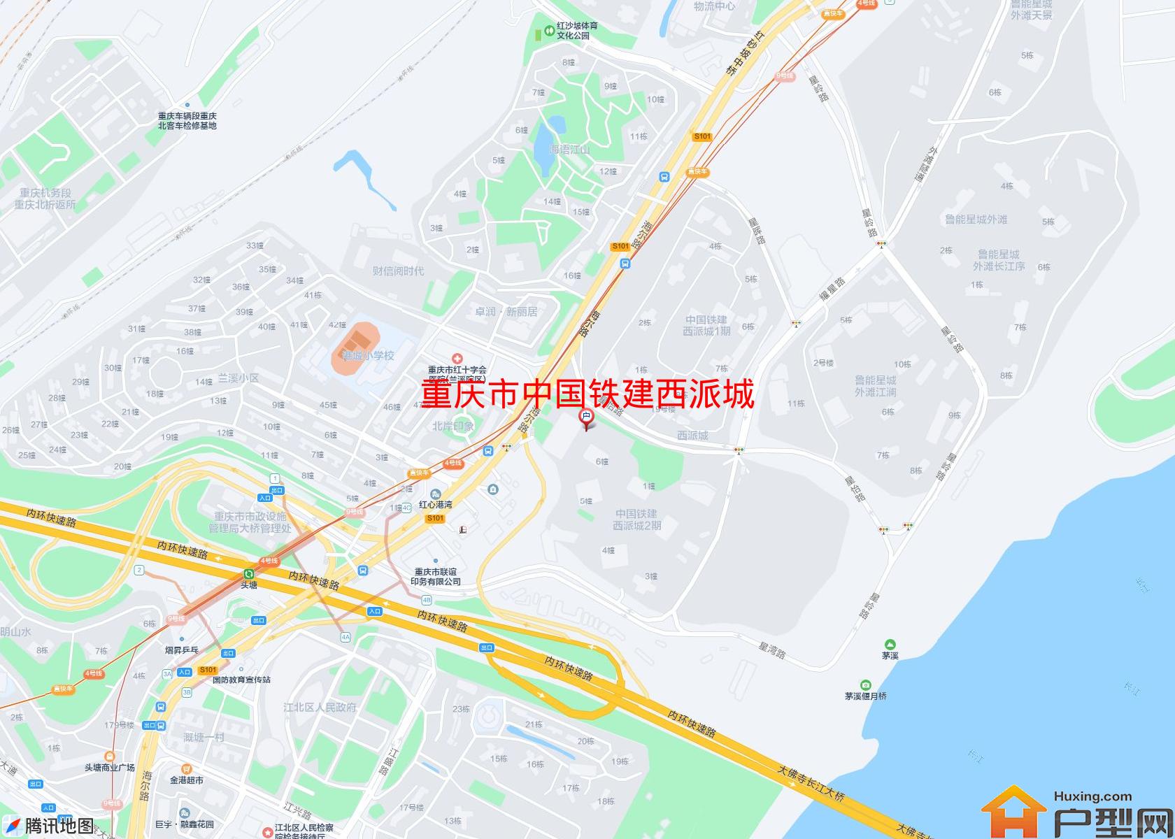 中国铁建西派城小区 - 户型网