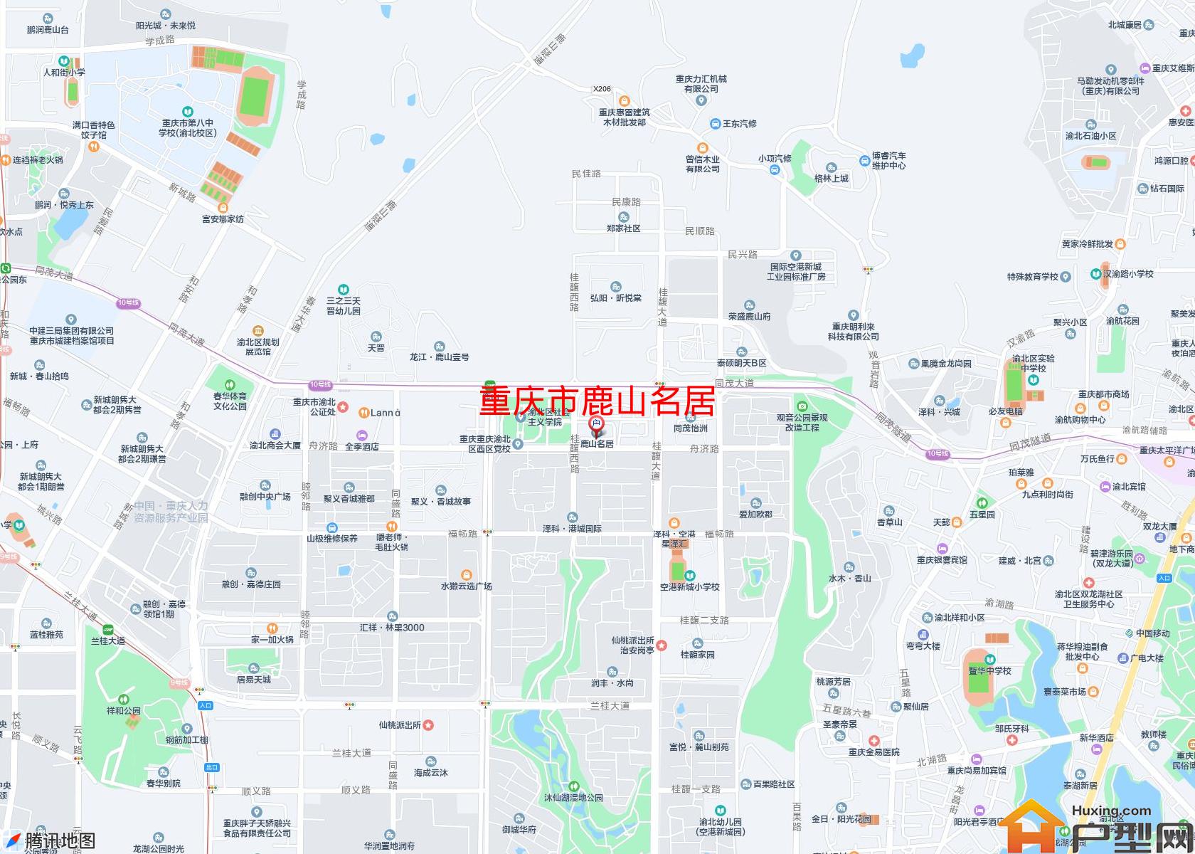 鹿山名居小区 - 户型网