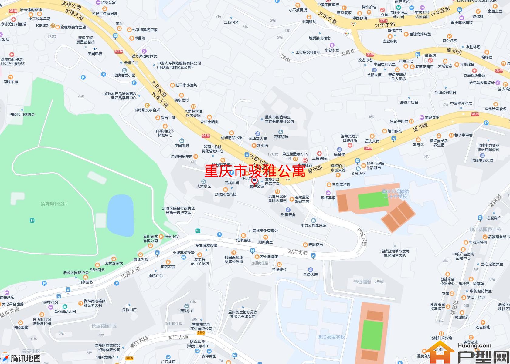 骏雅公寓小区 - 户型网