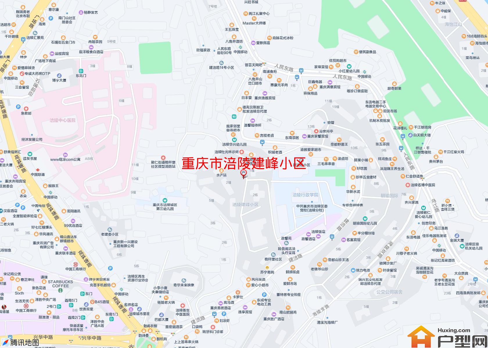 涪陵建峰小区小区 - 户型网