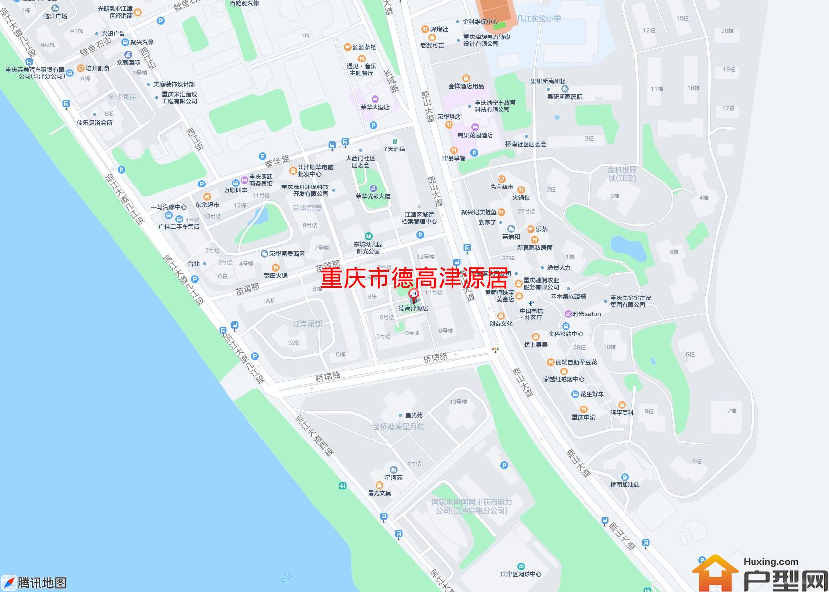 德高津源居小区 - 户型网
