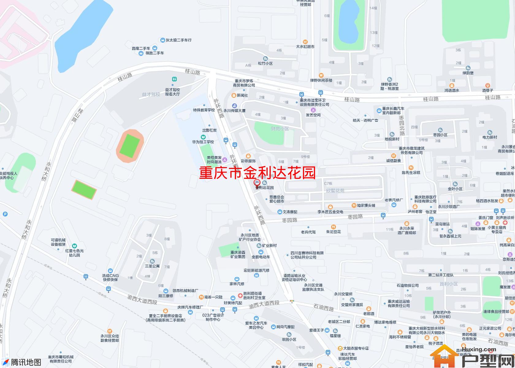 金利达花园小区 - 户型网