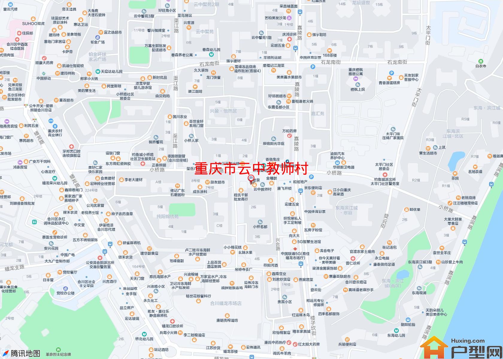 云中教师村小区 - 户型网