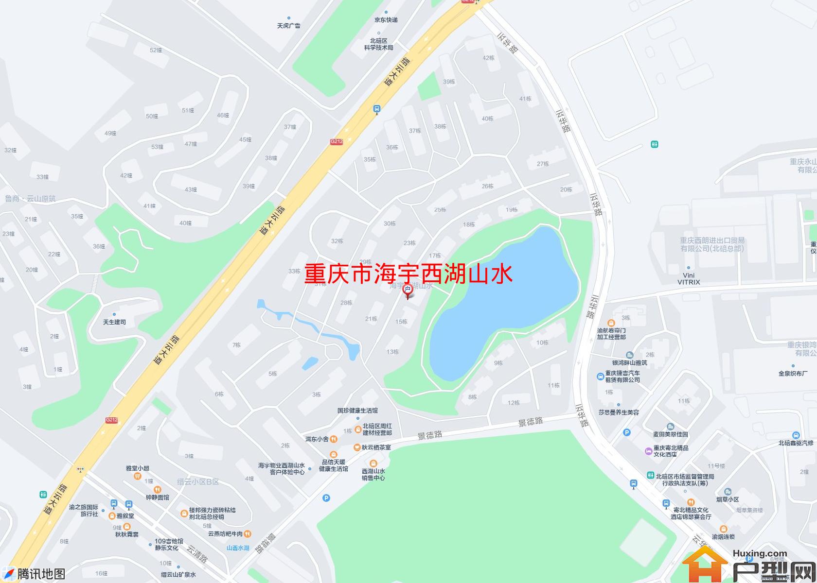 海宇西湖山水小区 - 户型网