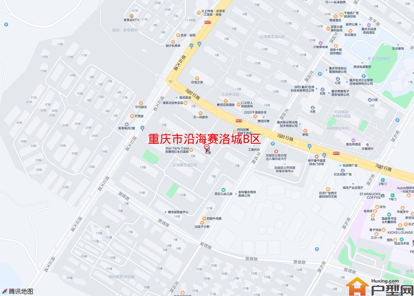 沿海赛洛城B区小区 - 户型网