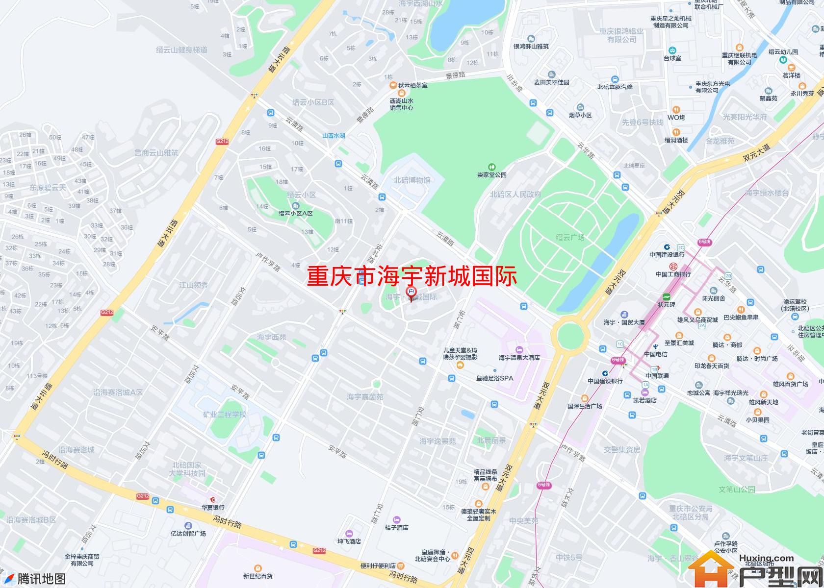 海宇新城国际小区 - 户型网